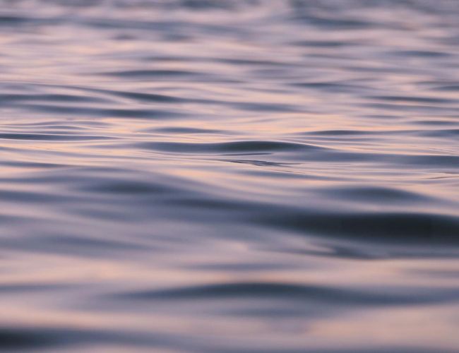 Calm ocean waves representing peace and balance